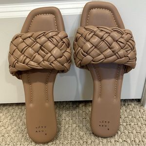 A new Day tan sandal